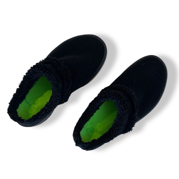 OOFOS OOcoozie Mule Women's Black Clogs Comfort Recovery Shoes Size 7 - Picture 4 of 9